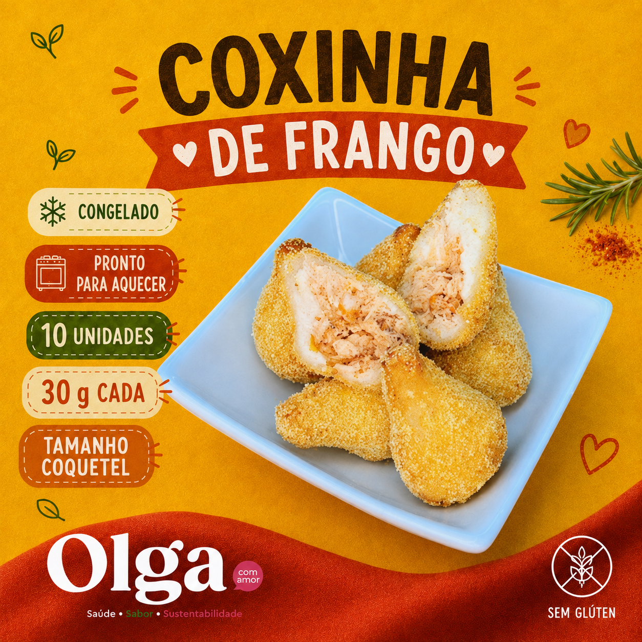 COXINHA DE FRANGO